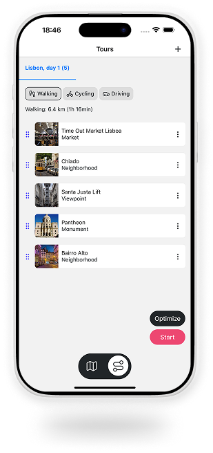 Create and Optimize Tours