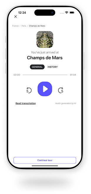 Learn with Audio Guides